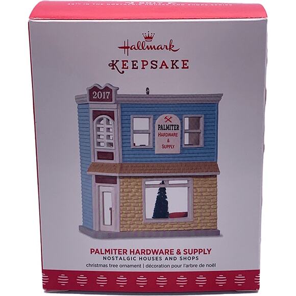 Hallmark Keepsake 2017 Palmiter Hardware Supply Christmas Ornament in Box - Picture 1 of 7
